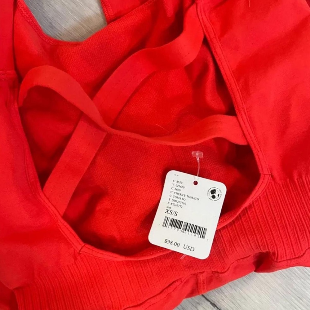 FP Movement Good Karma Red Jumpsuit onesie - Picture 8 of 8
